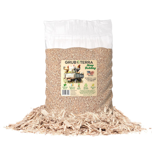 GrubTerra Hemp Bedding