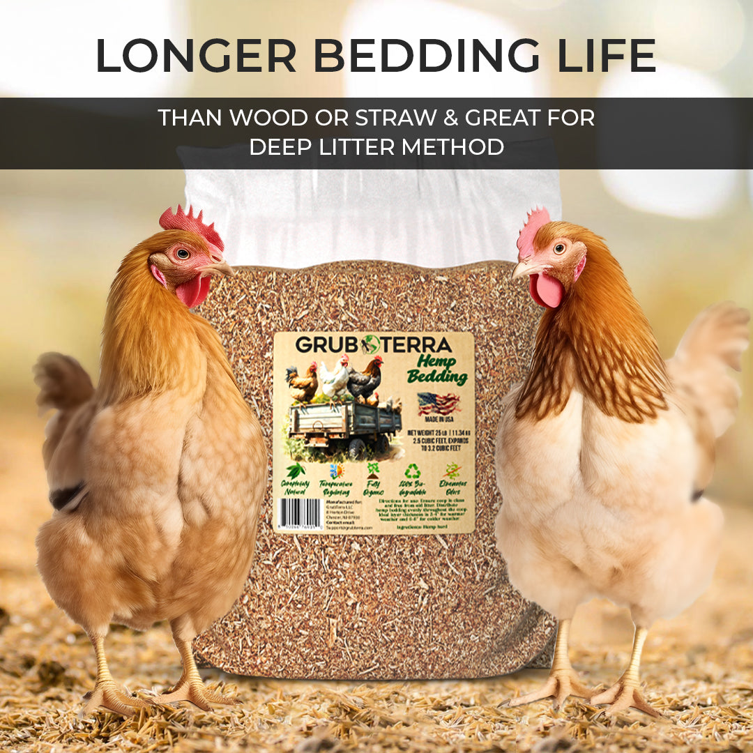 GrubTerra Hemp Bedding