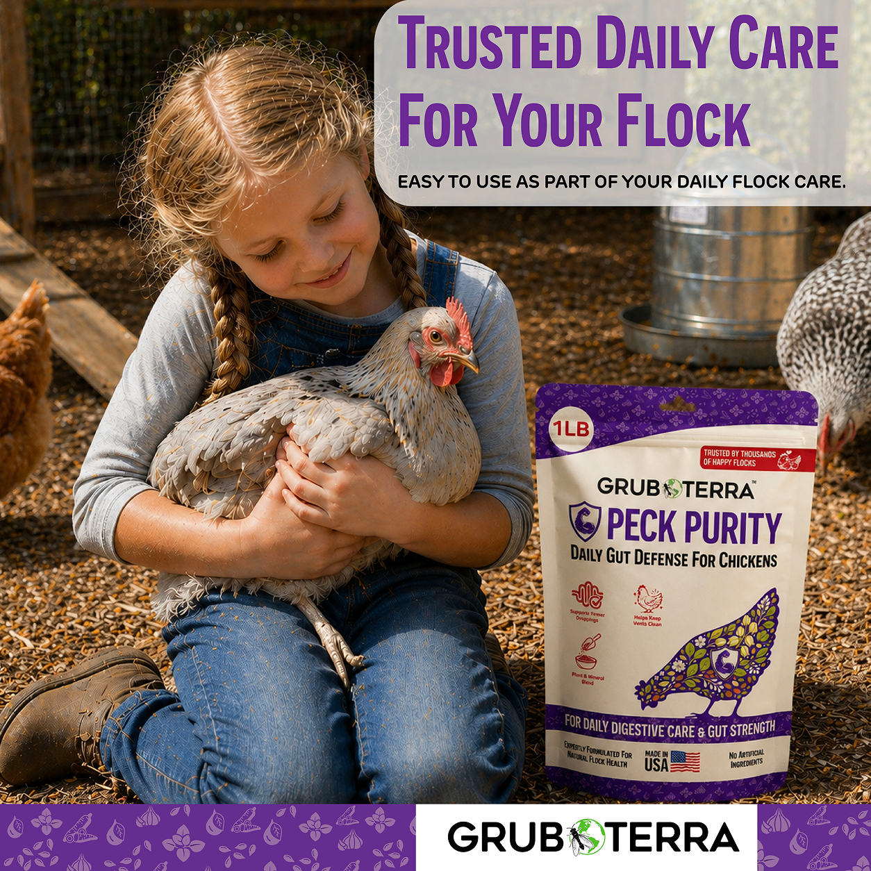 Peck Purity Daily Digestive Defense for Flock Strength