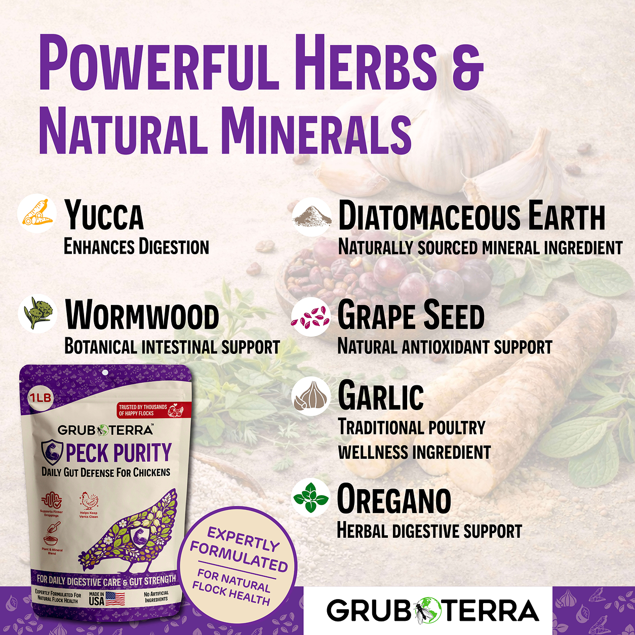 Peck Purity Daily Digestive Defense for Flock Strength