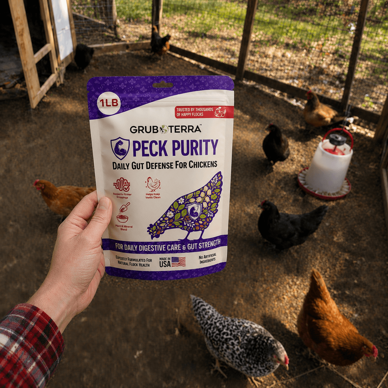 Peck Purity Daily Digestive Defense for Flock Strength
